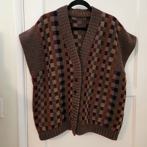 Multicolor Sweater Vest